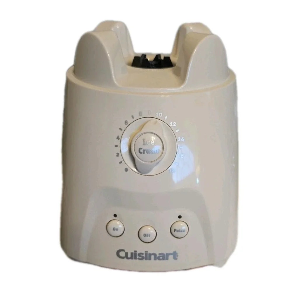 Cuisinart Replacement SmartPower Blender CB-18 White Base Only Excellent